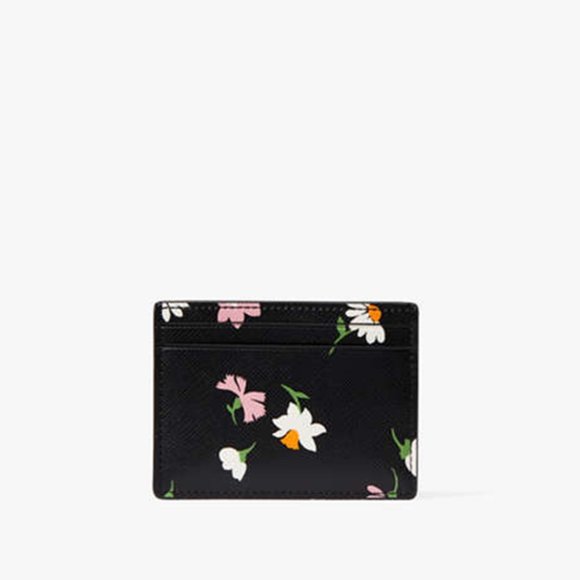 Kate Spade Madison Floral Waltz Small Slim Card Holder - NWT - Picture 3 of 6